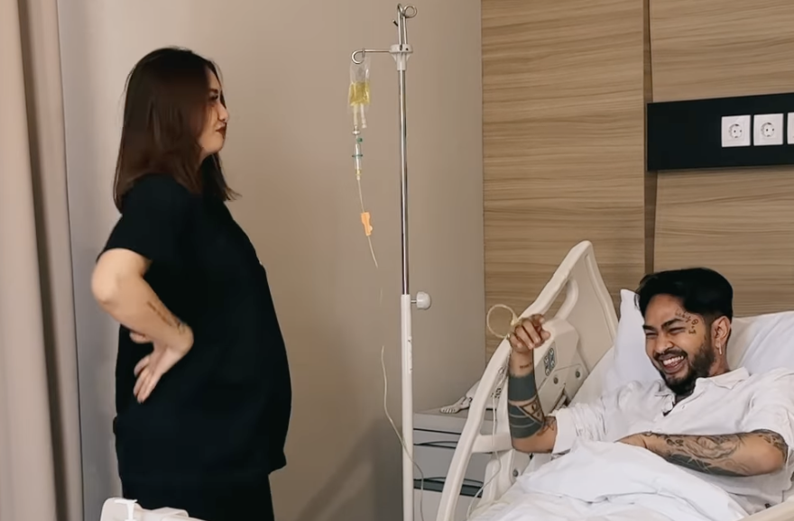 Onad dan istrinya Beby. (Instagram/onadio_leonardo)